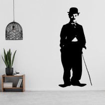 Vinilos decorativos charles chaplin